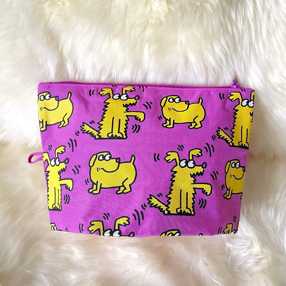 NWOT Baggu Go Pouch Medium - Keith Haring Pets